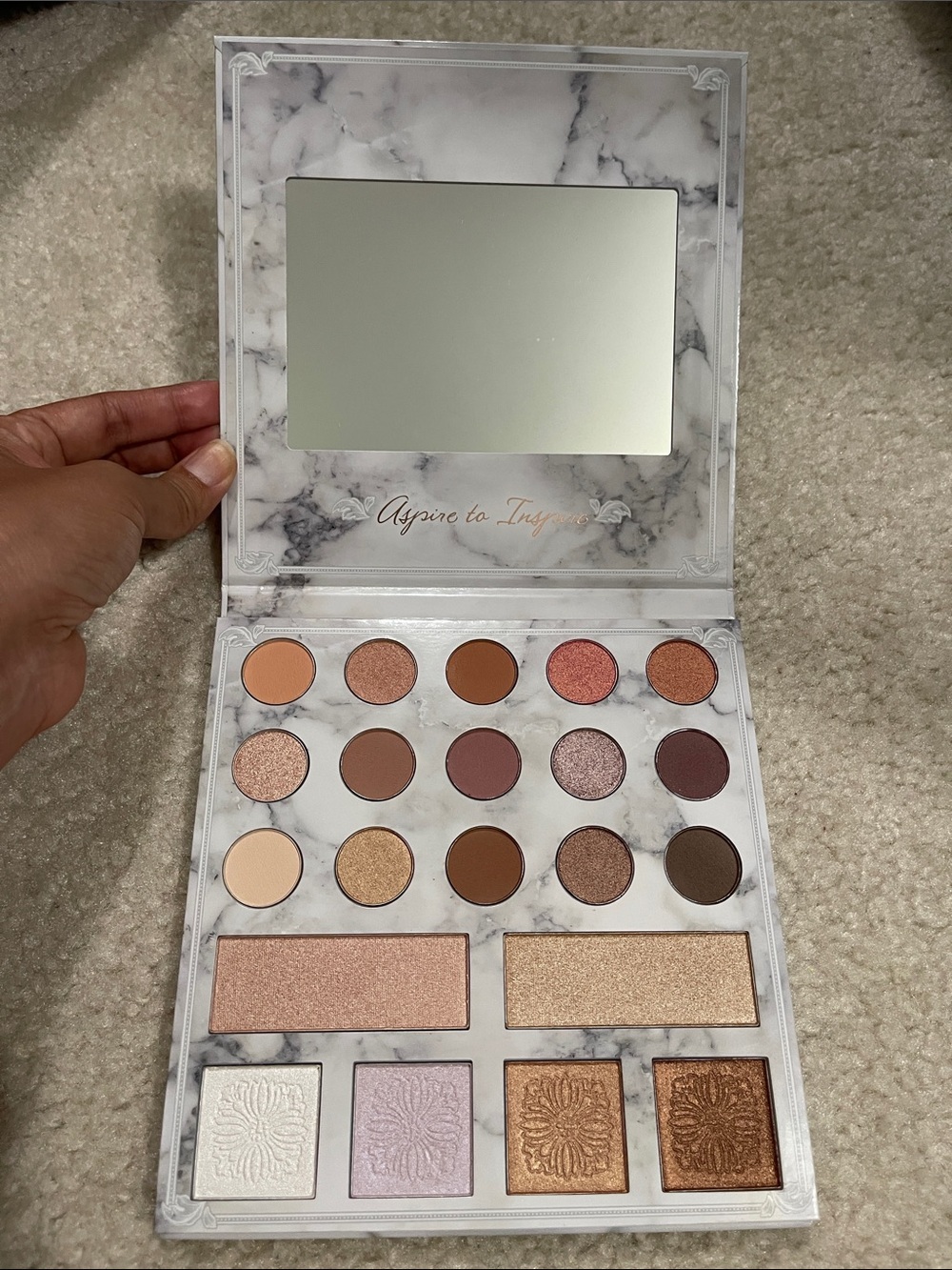 BH Cosmetics Carli Bybel Deluxe Edition Eyeshadow & Highlighter Palette
